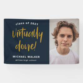 Abschluss-Werbebanner Banner