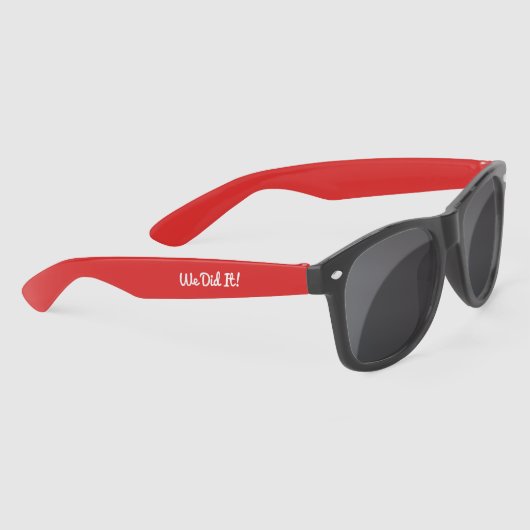 Abschluss, wir haben eine Sonnenbrille gemacht (Rechts)