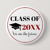 Abschluss - wir sind die Zukunft Button (Vorderseite)