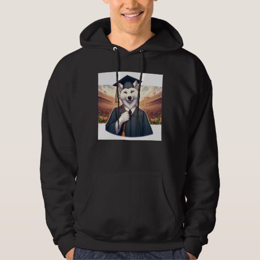 Abschluss Wolf Hoodie (Vorderseite)