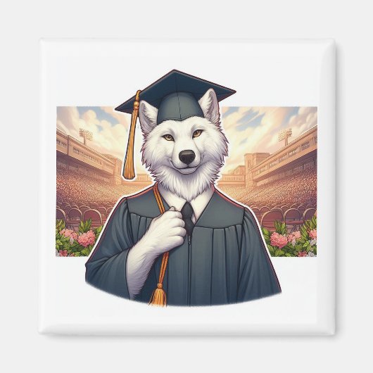 Abschluss Wolf Magnet (Vorne)