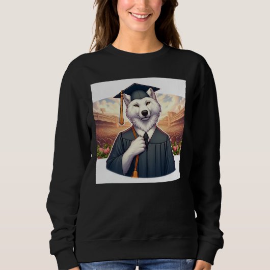 Abschluss Wolf Sweatshirt (Vorderseite)