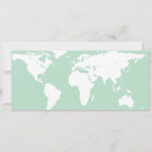 Abschluss World Traveller Boarding Einladung (Rückseite)