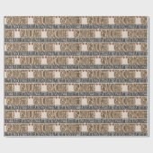 Abschluss Wortart School Packpapier (Flach)