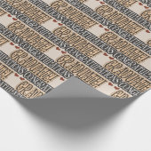 Abschluss Wortart School Packpapier (Ecke)