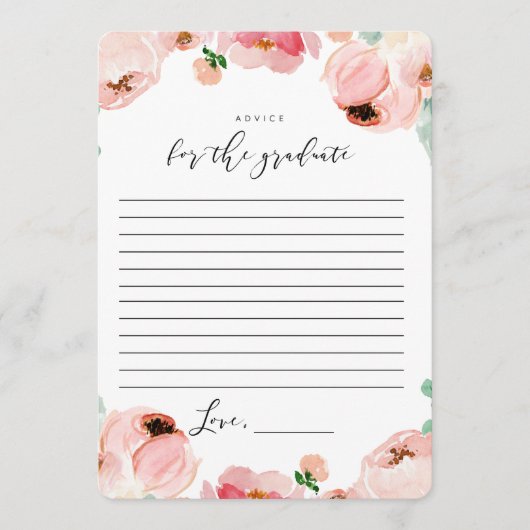 Abschluss Wörter der Weisheitsratgeber Karten (Vorderseite)