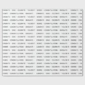 Abschluss Wrapping Paper Geschenkpapier (Flach)