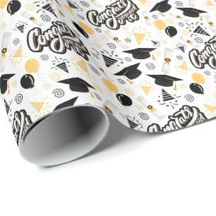 Abschluss Wrapping Paper Geschenkpapier