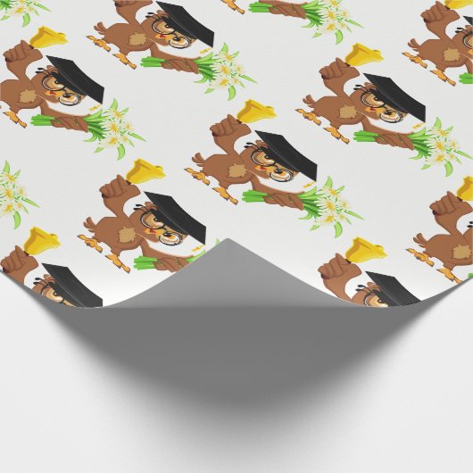Abschluss Wrapping Paper Geschenkpapier (Ecke)
