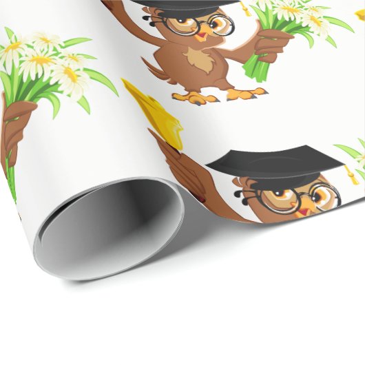 Abschluss Wrapping Paper Geschenkpapier (Rolleneckpunkt)