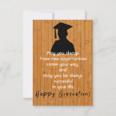 Abschluss Wunsch Karte (Vorderseite)