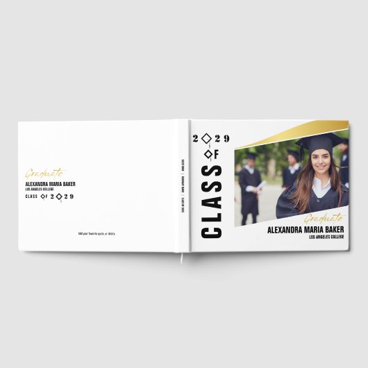 Abschluss Zeremonie Bash Party Unterschreiben in S Gästebuch (Voll)