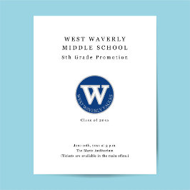 Abschluss Zeremonie Förderung des Flyers Flyer