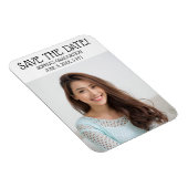 Abschluss Zeremonie Save the Date Foto Magnet (Rechte Seite)