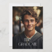 Abschluss-Zeremonie zur Einladung von Floral Grad  (Rückseite)