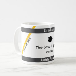 Abschluss Zitat 5 Tasse Kaffee