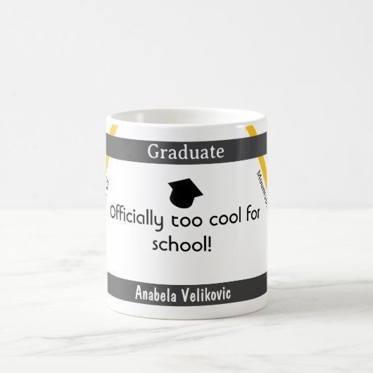 Abschluss Zitat 8 Tasse (Mittel)