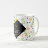 Abschlussandenken-Geschenktasse Kaffeetasse (VorderseiteRechts)