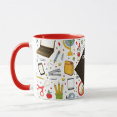 Abschlussandenken-Geschenktasse Tasse (Links)