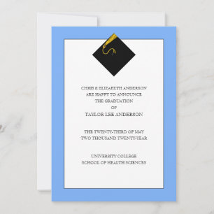 Abschlussankündigung  einladung