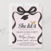 Abschlussankündigung Klasse 2026 Einladung (Vorderseite)