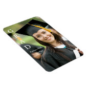 Abschlussanzeige Anpassbarer Name Schule Magnet (Rechte Seite)