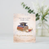 Abschlussanzeige Postkarte (Stehend Vorderseite)