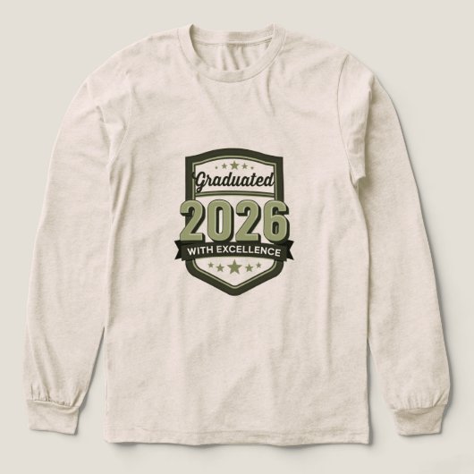 Abschlussarbeit 2026 Tri-Blend shirt (Design Vorderseite)