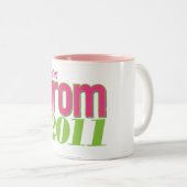 Abschlussball 2011 - Grün Zweifarbige Tasse (VorderseiteRechts)