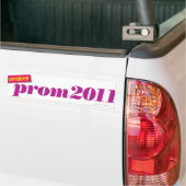 Abschlussball 2011 - Lila Autoaufkleber (Auf Lkw)