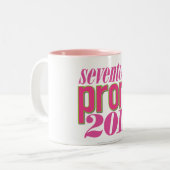 Abschlussball 2011 - Lt Pink Zweifarbige Tasse (Vorderseite Links)