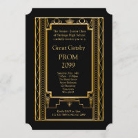 Abschlussball Älter-Junior, großes Gatsby, Gold,