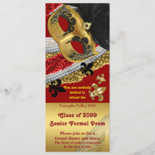 Abschlussball-Einladungs-Kartenart, Abschlussball, Einladung