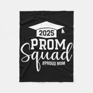 Abschlussball-Truppe 2025 Stolz Mama Absolvent Abs Fleecedecke