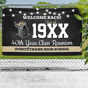 Abschlussballklassen-Treffen Willkommensbanner in  Banner