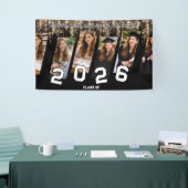 Abschlussbanner mit Fotocollage nach Maß Banner (Messeveranstaltung)