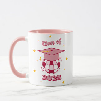 Abschlussbecher der Klasse 2025 – Benutzerdefinier Tasse