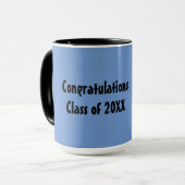 Abschlussbecher der Klasse 20XX Tasse (Vorderseite Links)
