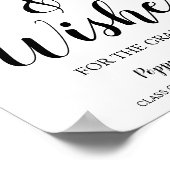 Abschlussberatung und Wünsche Schild (Ecke)