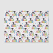 Abschlussdecoupage Seidenpapier (Vorderseite)