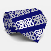 Abschlüsse-Klasse der 2010 Blau-Krawatte Krawatte (Gerollt)