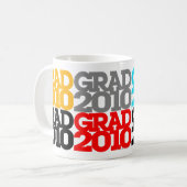 Abschlüsse-Klasse der 2010 FarbTasse Kaffeetasse (Vorderseite Links)