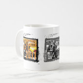 Abschlüsse-Klasse von Bus-Tasse 2 der Schule2011 Kaffeetasse (Vorderseite Links)