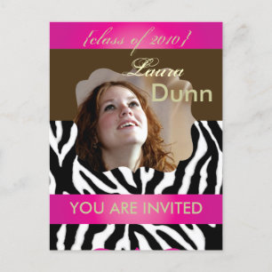 Abschlüsse Party Einladungen, Fotos Postkarten