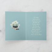 Abschlüssetochter für Estheticion Karte (Innenseite)