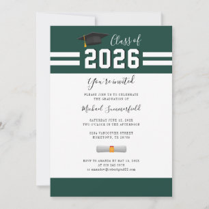 Abschlussfeier 2026 Einladung zur Green Grad Party