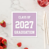 Abschlussfeier 2027 Servietten (Beispiel)