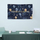 Abschlussfeier Banner (Messeveranstaltung)