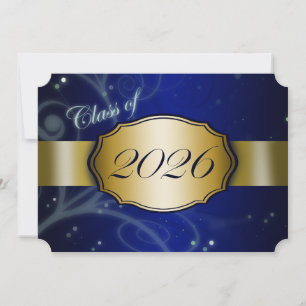 Abschlussfeier Blue and Gold 2026 Einladung