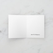 Abschlussfeier Dankeskarte (Innenseite)